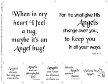 Believe In Angels Quilt Pattern & Fabric Panel Kit