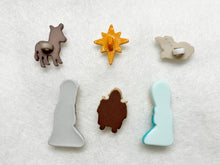 A Child Is Born Nativity Buttons & Flatbacks Set