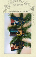 O Holy Night Felt Wool Applique Ornament Pattern