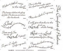 Comfort of Psalms Quilt Pattern & Fabric Panel Kit