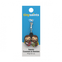 Tiny Saints Rubber Charms A-J