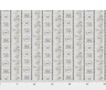 Ethereal Forest Faith Animal Stripe Cotton Fabric