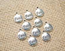 Pocket Prayer Silver Faith Charms Set 10 ct