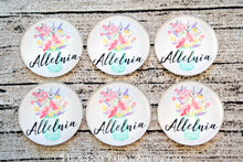 Alleluia Floral Glass Dome Cabochons 6ct