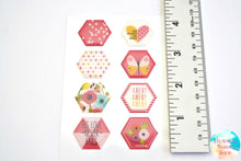 One In A Melon Love Never Fails Dimensional Epoxy Stickers