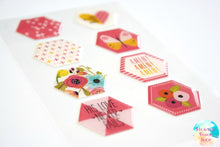 One In A Melon Love Never Fails Dimensional Epoxy Stickers