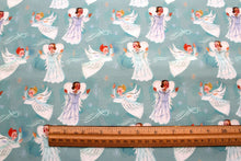 Christmas Peace Choir of Angels Cotton Fabric
