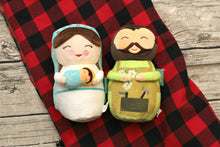 Shining Light Mother Mary & Baby Jesus Plush Doll