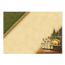 Joy To The World Luxury Paper Craft Topper Set
