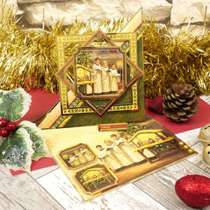 Joy To The World Luxury Paper Craft Topper Set