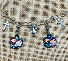 Tiny Saints Holy Family Nativity Rubber Charms