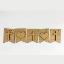Pray Big MDF Wood Cut Shapes Set