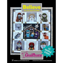Believe Nativity Quilt Pattern