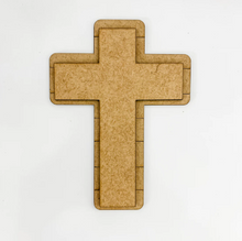 Religious Easter MDF Wood Cut Shapes Set