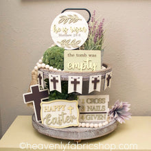 Religious Easter MDF Wood Cut Shapes Set