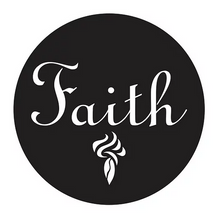 Laser Cut Faith Fusible Fabric Hoop Kit