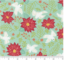 Joyful Joyful Peace Birds Sky Cotton Fabric
