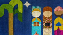 Starry Night Nativity Quilt Pattern