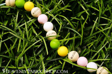 Blessed 16mm Wood Round Beads 12 ct