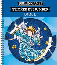 Stained Glass Bible Sticker By Number Book