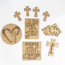Surrender to Faith MDF Wood Cut Shapes Set