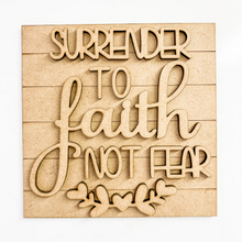 Surrender to Faith MDF Wood Cut Shapes Set