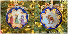 We Three Kings Wise Men Christmas Buttons Set