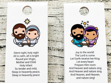 Tiny Saints Holy Family Nativity Rubber Charms