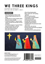 We Three Kings Pillow Pattern
