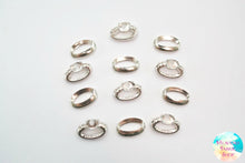 Wedding Rings Flat Back Charms Set