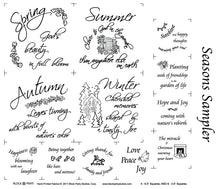 Seasons Sampler Quilt Pattern & Fabric Panel Kit