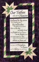 Prayer Chain Quilt Pattern & Lord's Prayer Fabric Panel Kit
