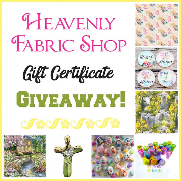 Springtime Gift Certificate Giveaway!