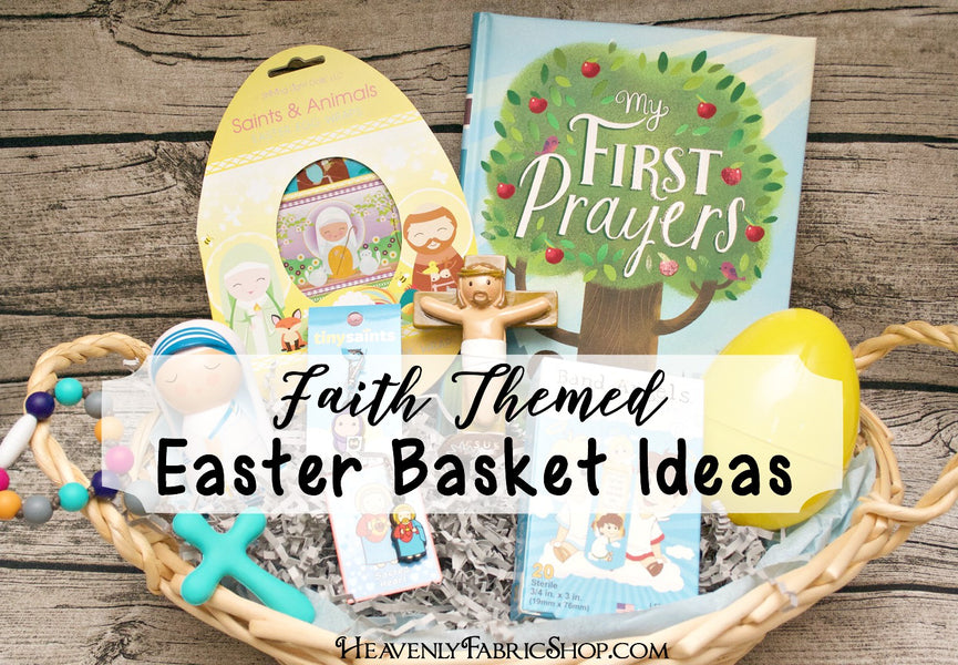 Faith Themed & Candy-Free Easter Basket Gift Ideas