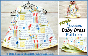 FREE Pattern: Serena Baby Dress