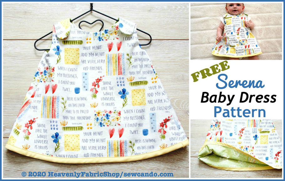 FREE Pattern: Serena Baby Dress
