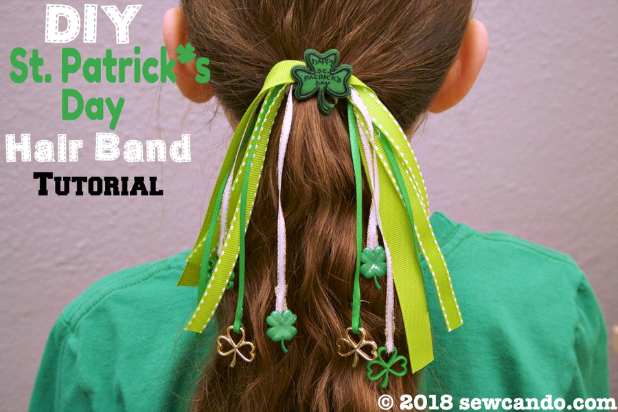 DIY St. Patrick's Day Hair Band Tutorial