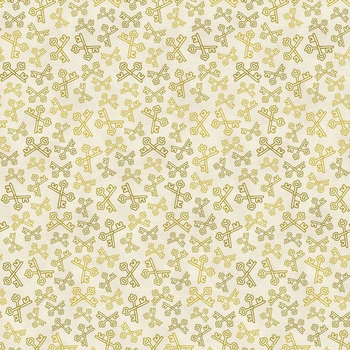 Leo XIV Devine Entry Tan Cotton Fabric