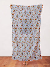 Leo XIV Da Pope Blue Cotton Fabric
