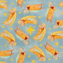 Lamb of God Angel Toss Cotton Fabric