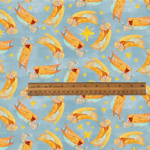 Lamb of God Angel Toss Cotton Fabric