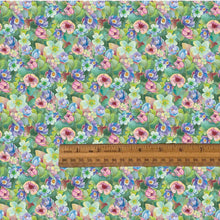 Lamb of God Floral Cotton Fabric