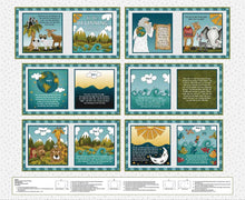 In The Beginning Soft Book Cotton Fabric Panel
