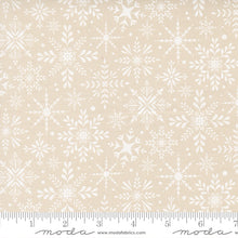 Gingerbread Lane Snowflakes Sugar Cotton Fabric