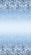 All That Glitters Ombre Snowflake Sparkle Cotton Fabric