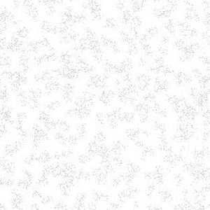 All That Glitters Speckle White Cotton Fabric