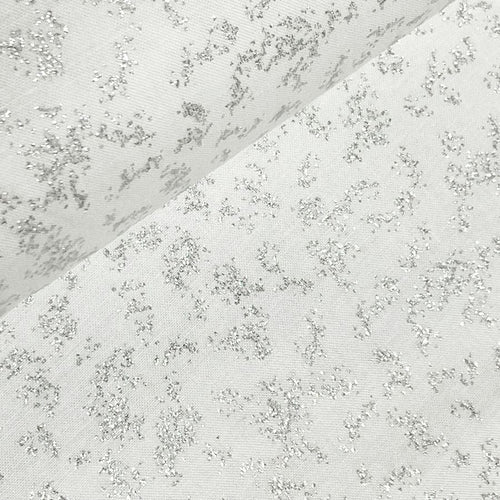 All That Glitters Speckle White Cotton Fabric