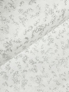 All That Glitters Speckle White Cotton Fabric