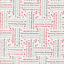 Starberry Star of Wonder Words Off White Cotton Fabric