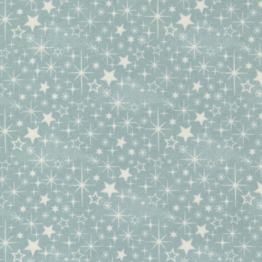 Jolly Good Frost Stars Cotton Fabric